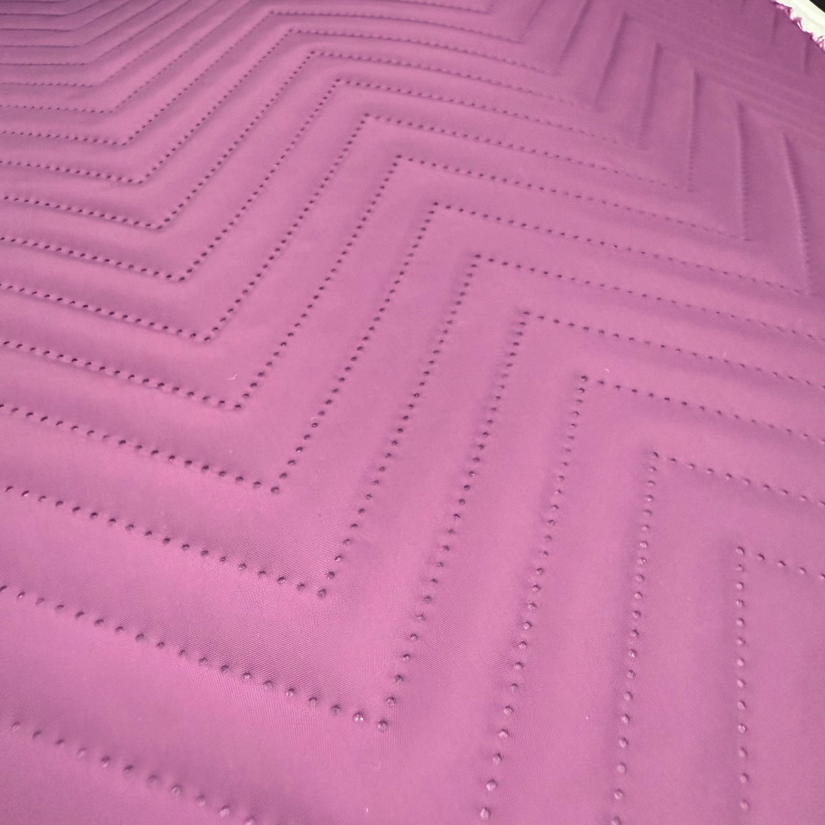 Chevron Quilted Water Resistant Fabric