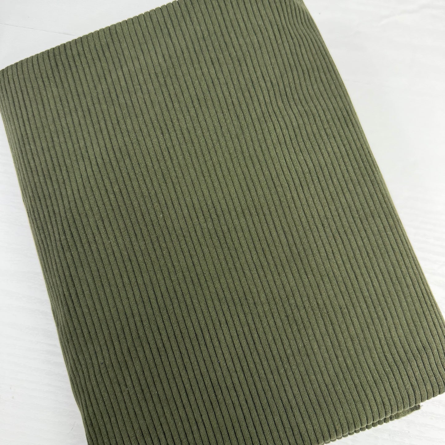 Moody Cottage Corduroy 8 Wales Cotton Polyester Blend Fabric 1 Yard Precuts
