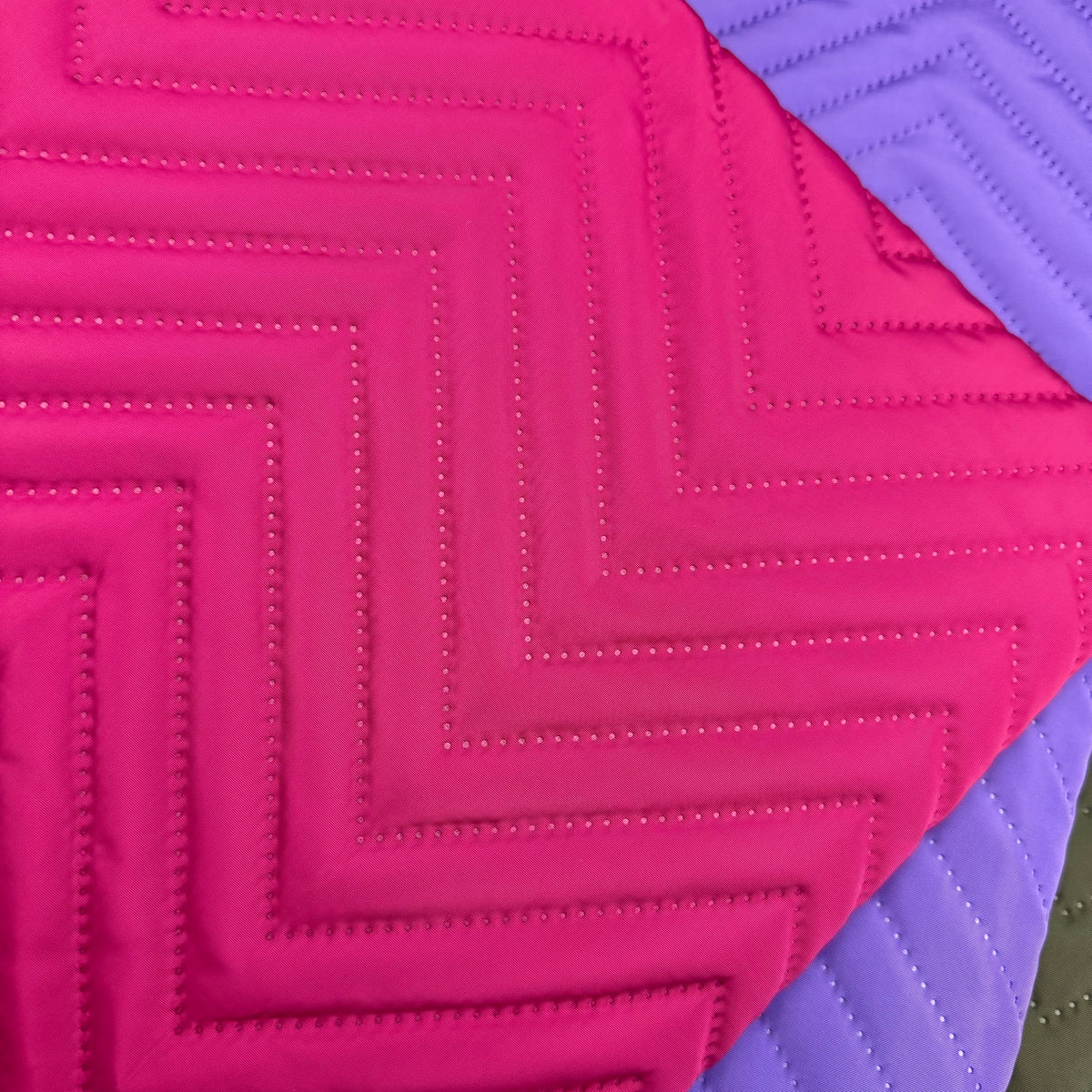Chevron Quilted Water Resistant Fabric
