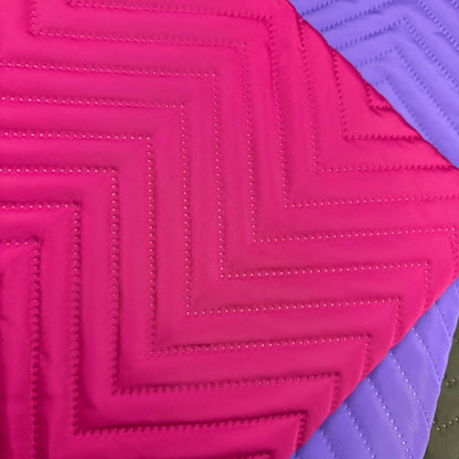 Chevron Quilted Water Resistant Fabric