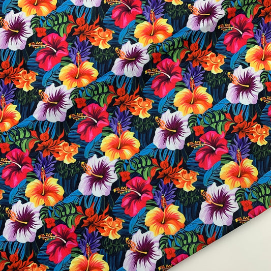 Floral Tropics Print H2ONoMo™ Water Resistant Canvas  - R1 Retail