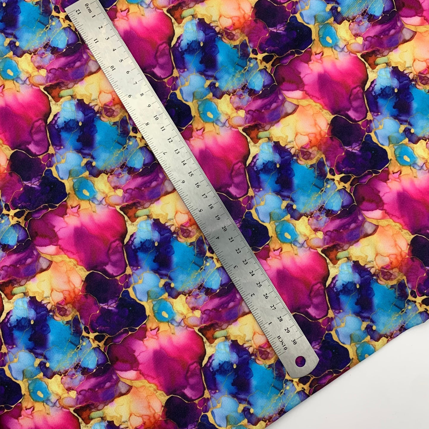 Alcohol Ink Abstract Print H2ONoMo™ Water Resistant Canvas  - R1 Retail