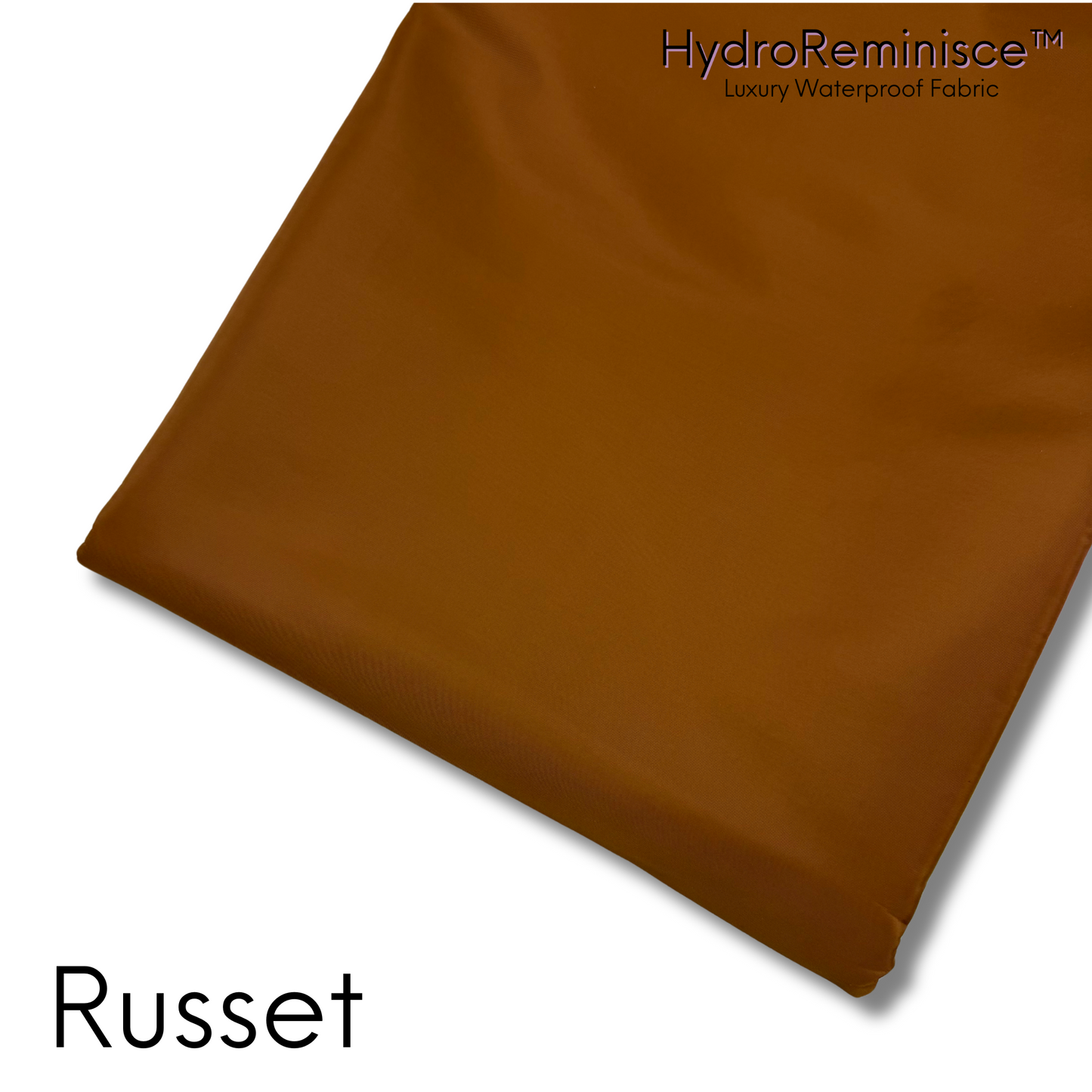 Russet Solid Color HydroReminisce™ Luxury Fabric (BONDED POLYESTER)