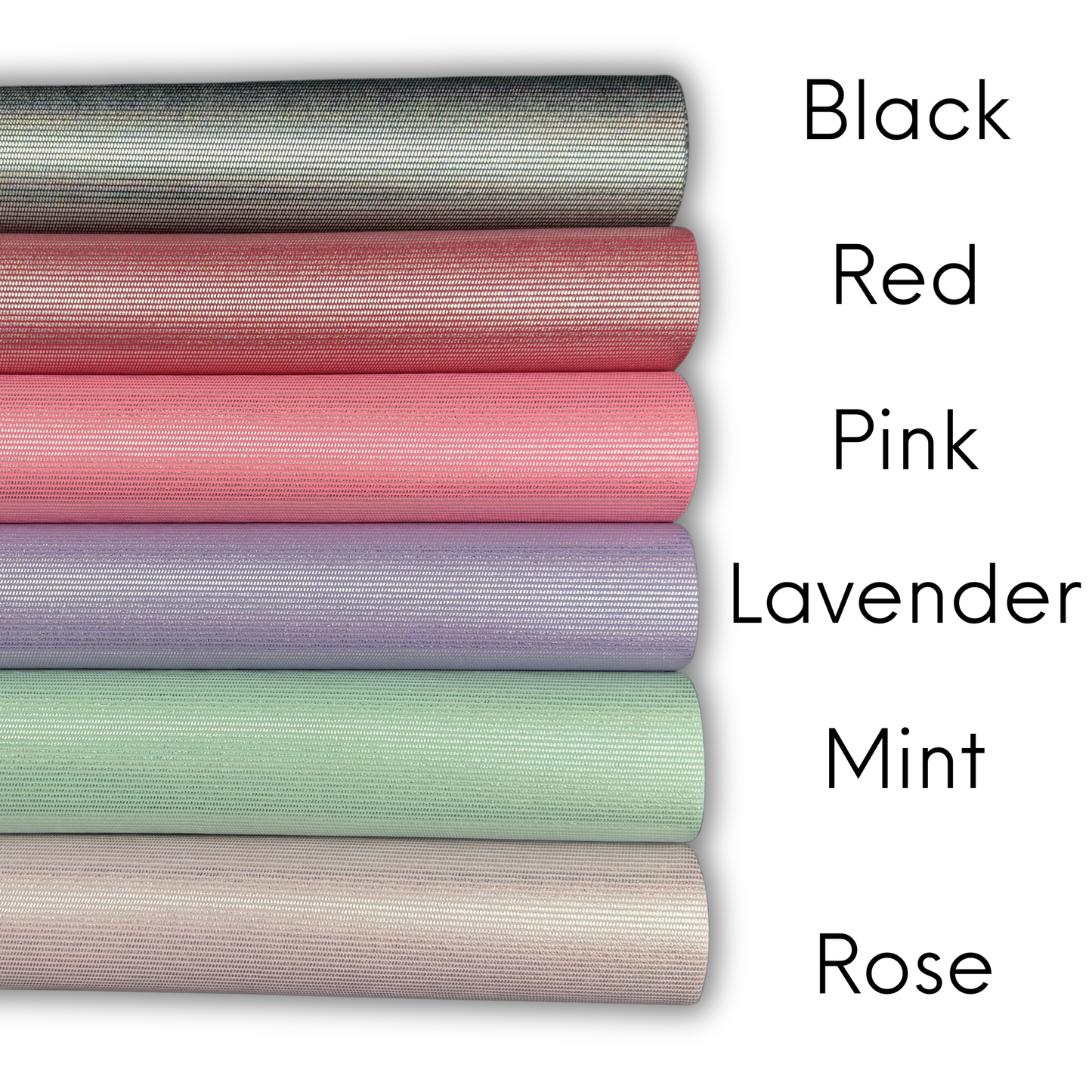 Prism Glint Textured Faux Leather Half Yard Rolls