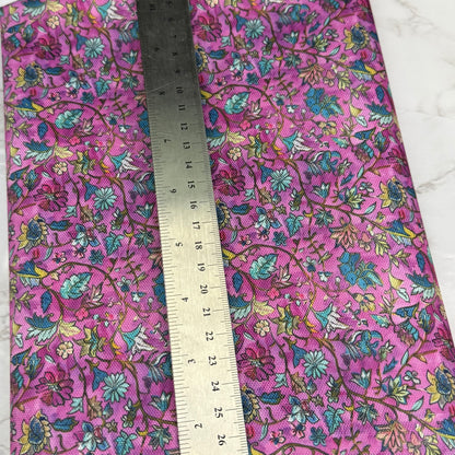 Saree Floral Distressed Style 600d Oxford Waterproof Polyester Canvas with PVC Backing H2ONoMo
