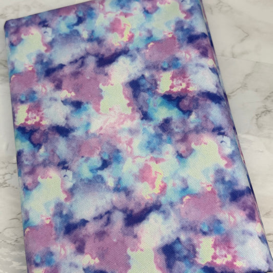 Tie Dye 600d Oxford Waterproof Polyester Canvas with PVC Backing H2ONoMo