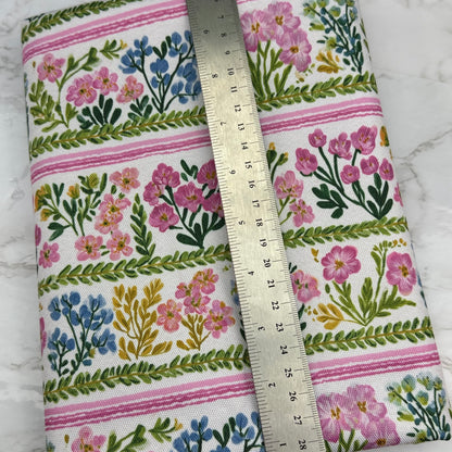 Patel Floral 600d Oxford Waterproof Polyester Canvas with PVC Backing H2ONoMo