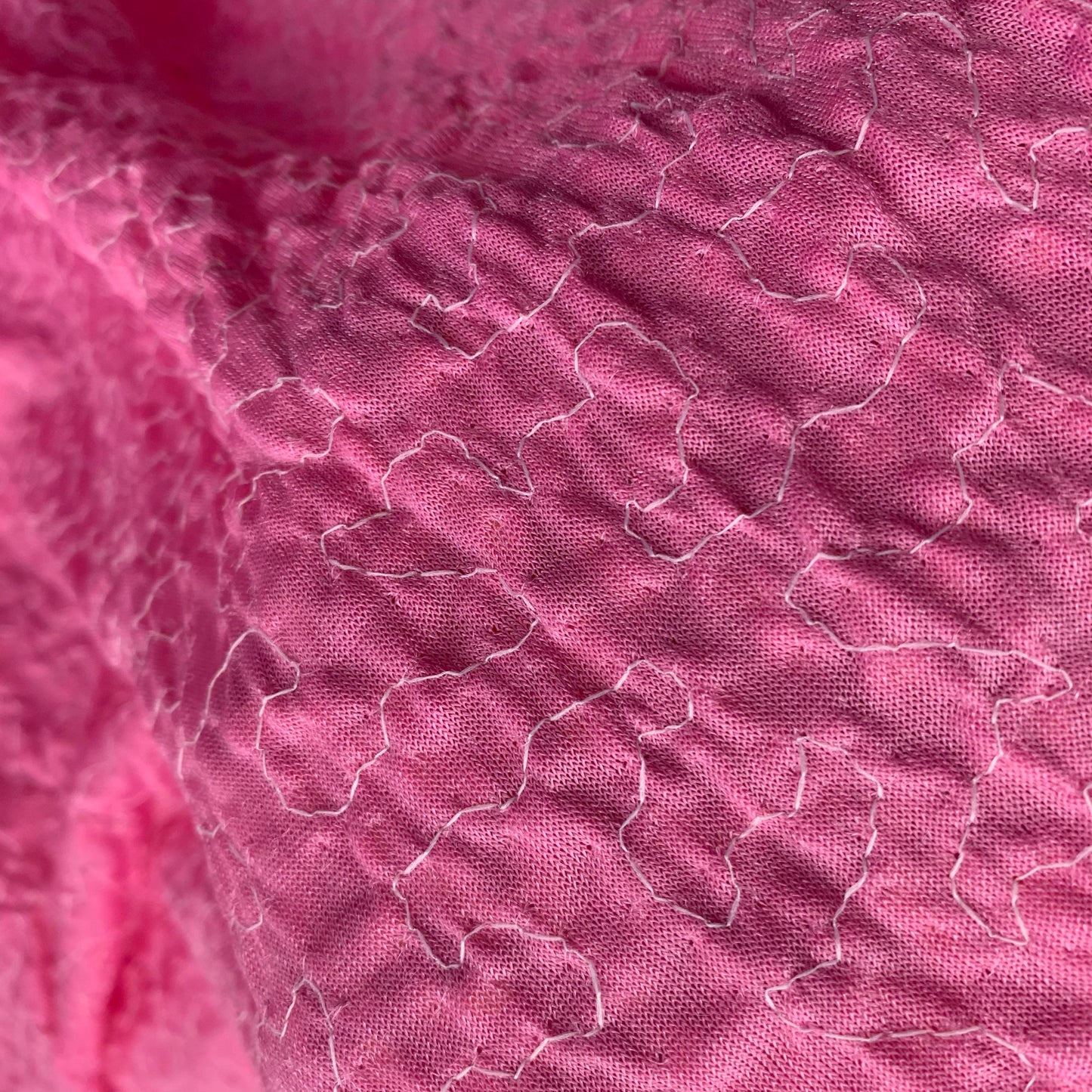 Red Sequin Velvet Four Way Stretch Fabric