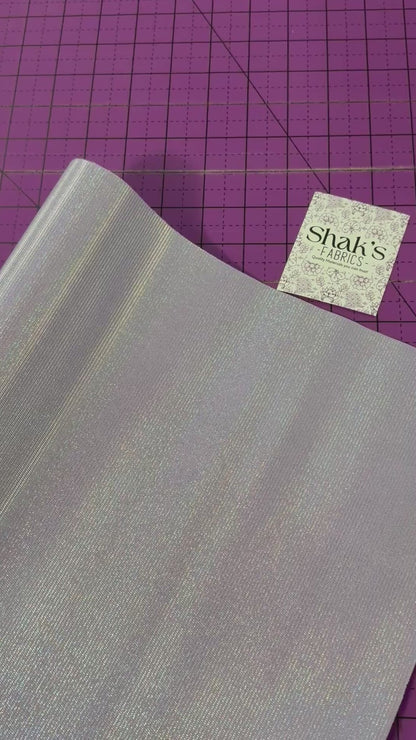 Prism Glint Textured Faux Leather Half Yard Rolls