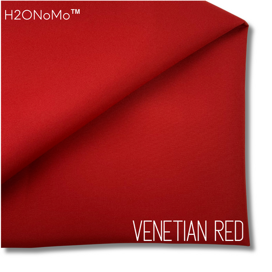 VENETIAN RED Solid Color H2ONoMo™ Water Resistant Canvas