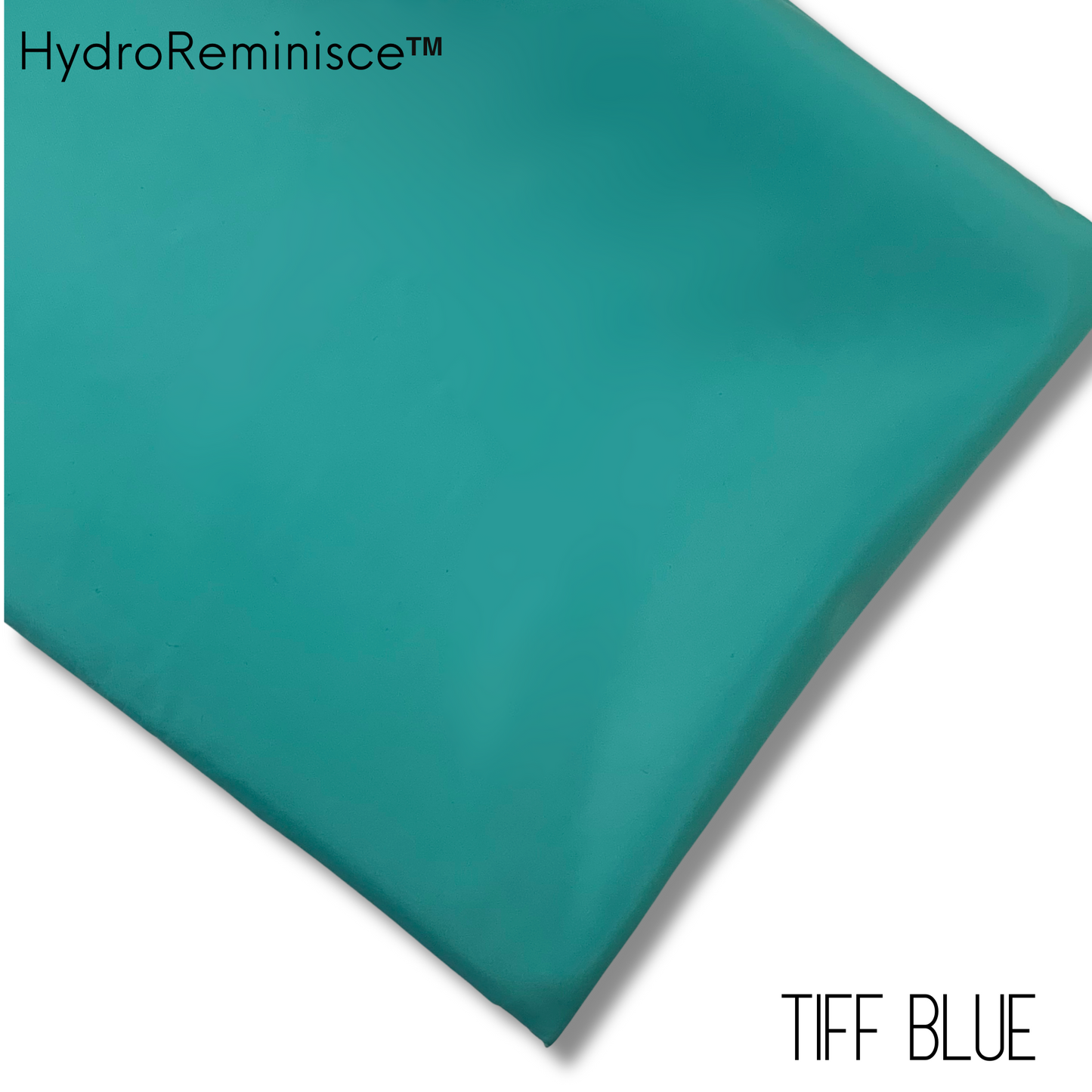 TIFF BLUE Solid Color HydroReminisce™ Luxury Fabric (BONDED POLYESTER)