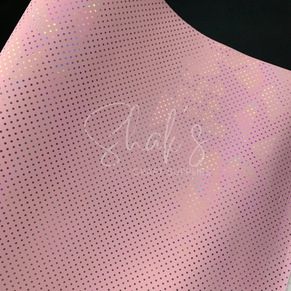 Laser Dots .8mm Smooth Faux Leather