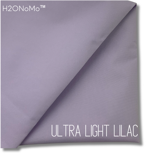 ULTRA LIGHT LILAC Solid Color H2ONoMo™ Water Resistant Canvas
