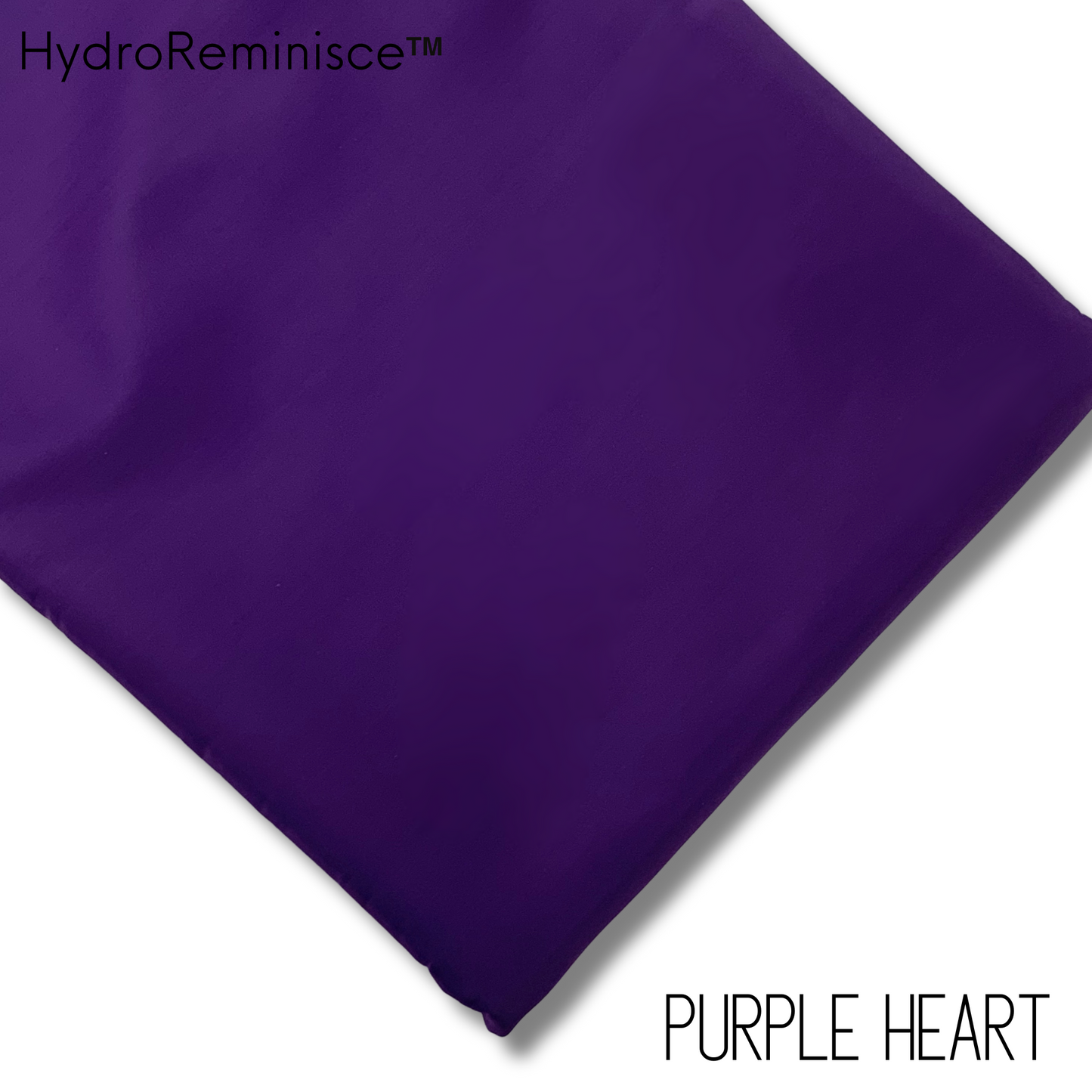 PURPLE HEART Solid Color HydroReminisce™ Luxury Fabric (BONDED POLYESTER)