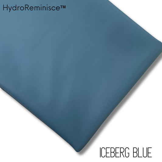 ICEBERG BLUE Solid Color HydroReminisce™ Luxury Fabric (BONDED POLYESTER)