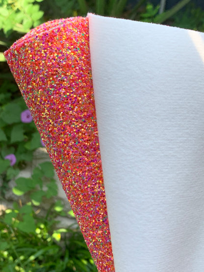 Multicolor Chunky Glitter Canvas PREMIUM