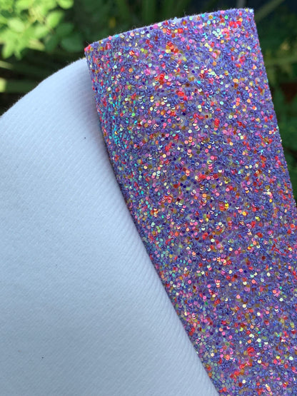 Multicolor Chunky Glitter Canvas PREMIUM