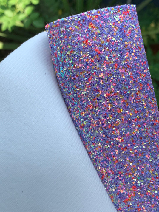 Multicolor Chunky Glitter Canvas PREMIUM