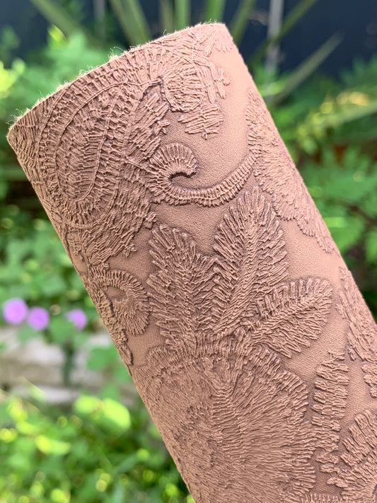 Buttery Soft Embossed Faux Leather